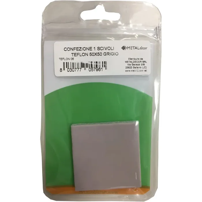 1 feltrinio antiscivolo in teflon quadrato