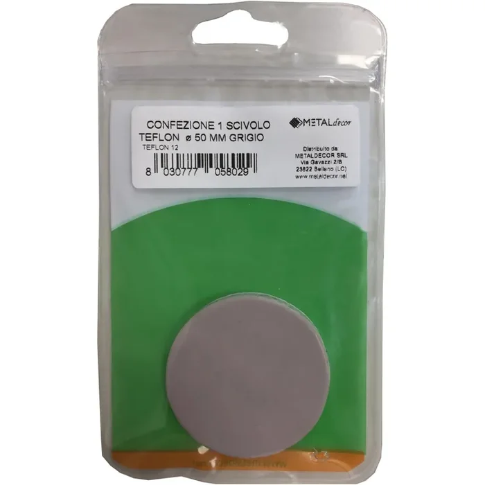 1 feltrinio antiscivolo in teflon tondo