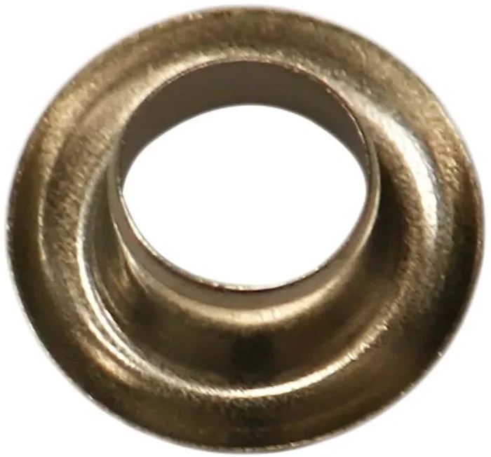 20 occhielli da 8,5 mm ottone nichelato