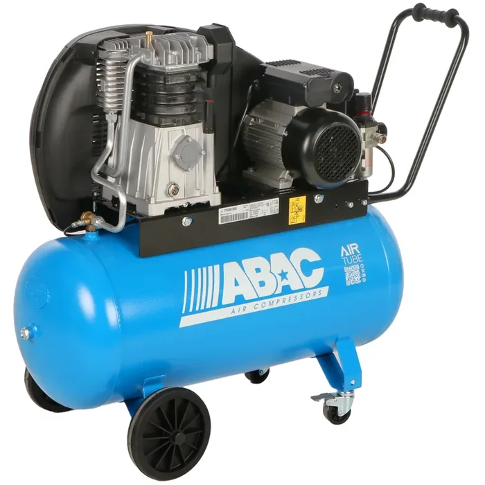 ABAC EXP A39B 90 CM3 – Compressore aria elettrico monofase a cinghia – Motore 3 HP – 90 lt