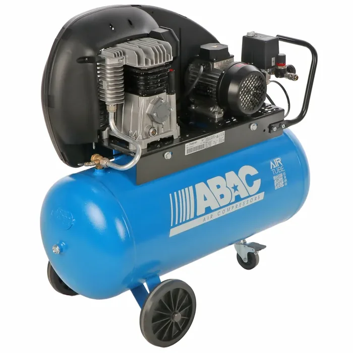 ABAC EXT A29B 90 CT3 – Compressore aria elettrico trifase a cinghia – Motore 3 HP – 90 lt