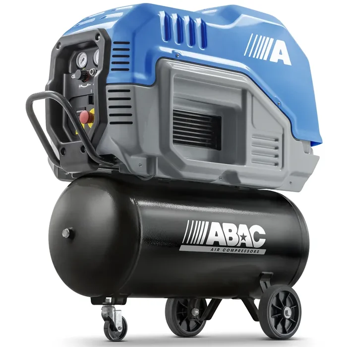 ABAC SPINN D2.2 90W 10 230/50 – Compressore rotativo a vite monofase silenziato – Motore 3 HP – 90 lt