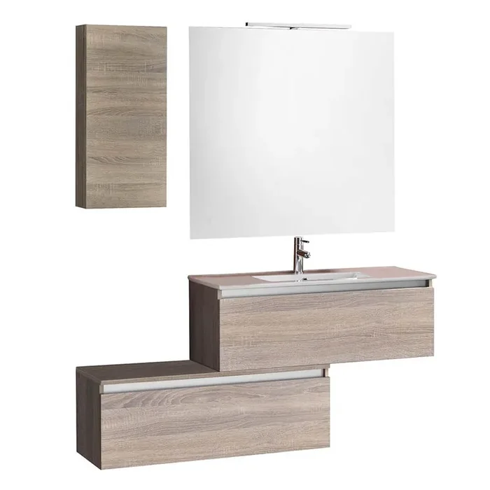 Abgehängter Badezimmerschrank Ibiza 16 Light Tobacco TFT