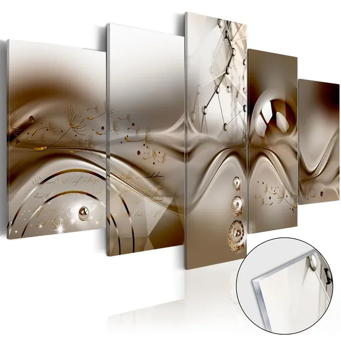 Acrylglasbild – Künstlerische Disharmonie 100x50cm Erroi – 100 x 50 cm