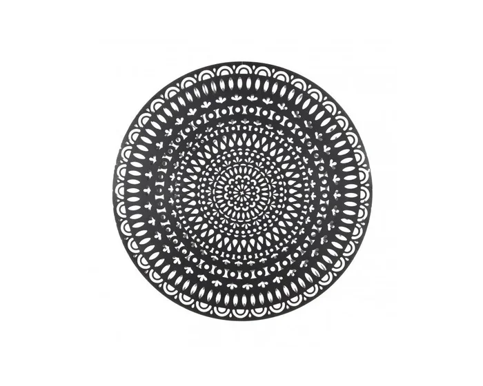 Adhira – Pannello design decorativo in metallo tondo cm Ø 85×0,5