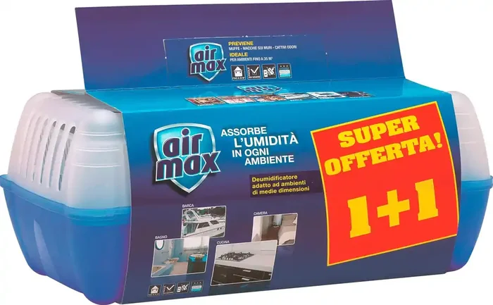 AIR MAX kit deo assorbiumidità con ricarica 1 + 1