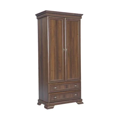 Armadio 88x193h cm 2 ante 2 cassetti arte povera quercia Kelly