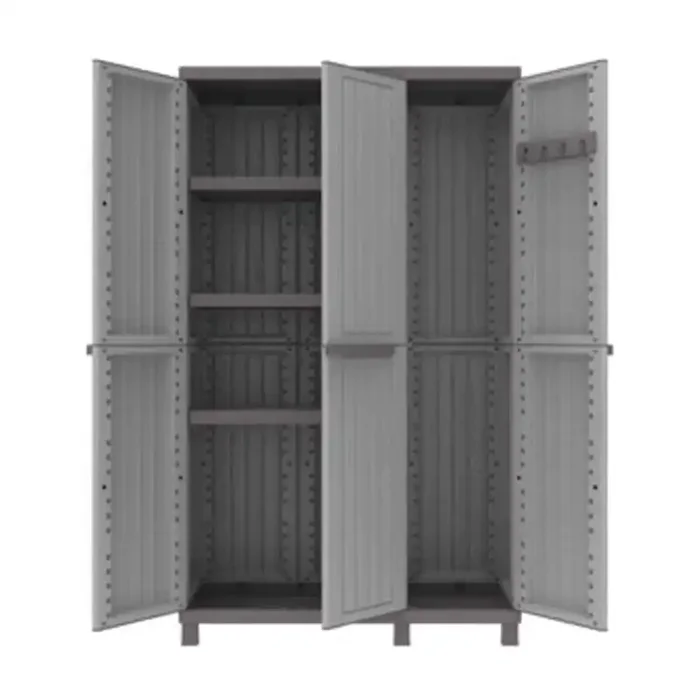 ARMADIO TERRY CWOOD 3 ANTE CON PORTASCOPE GRIGIO TORTORA