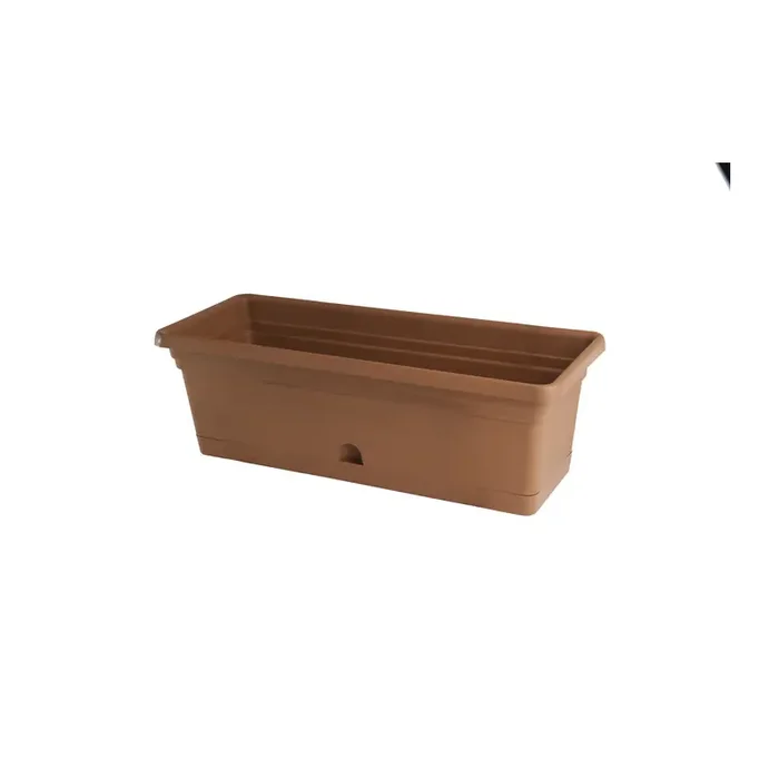 BALCONETTA MELISSA CON RISERVA D’ACQUA 40 X 20 X H 16 CM 8 L TERRACOTTA