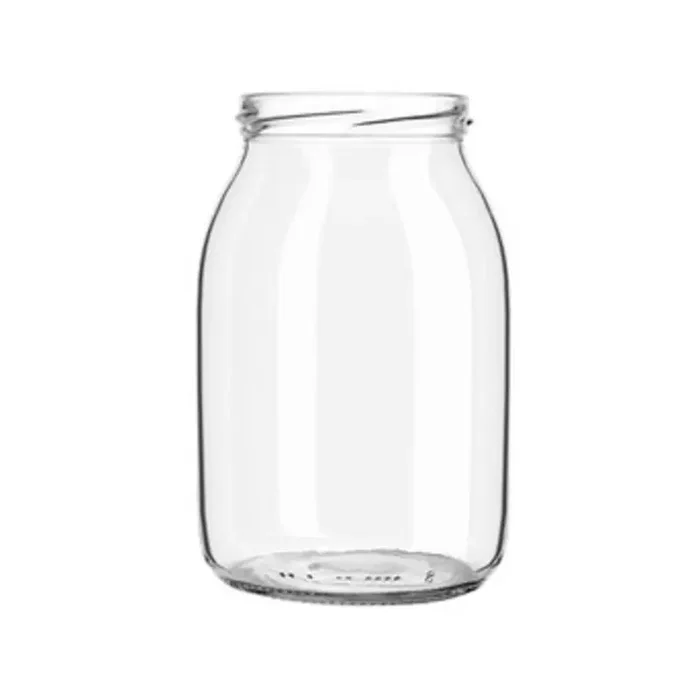 BARATTOLO IN VETRO CON BOCCA Ø 82 MM 1062 CC