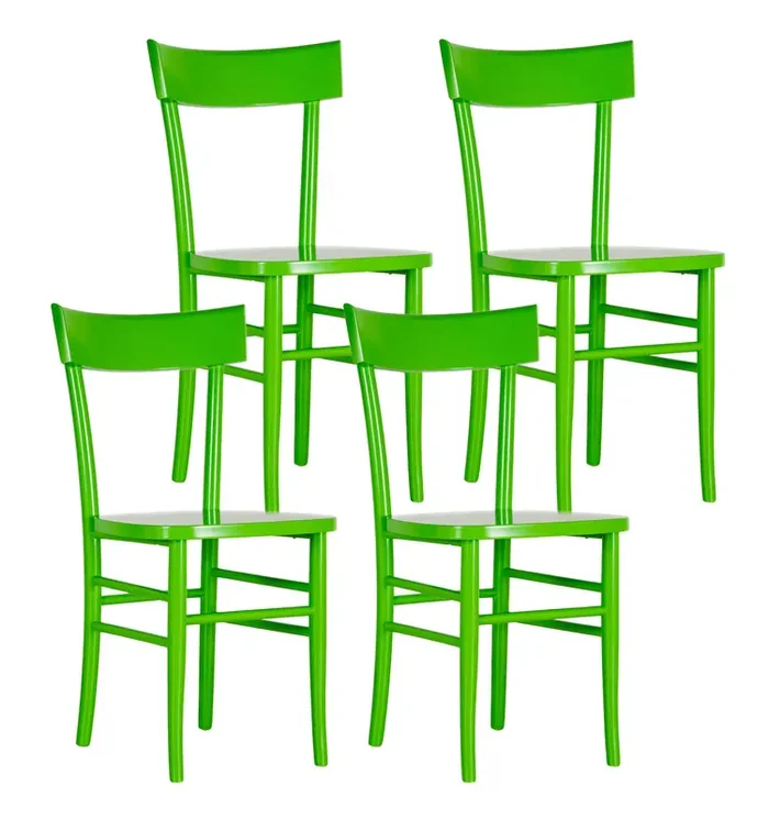 Brera Stuhl aus lackiertem Buchenholz