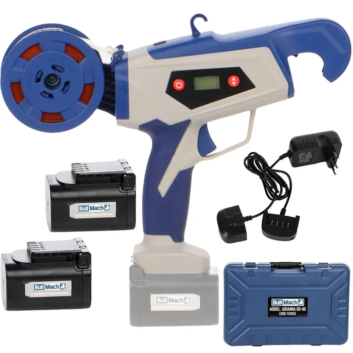 Bullmach Arianna 60-40 – Legatrice per vigneto a batteria – 2 x 16.4V 2Ah