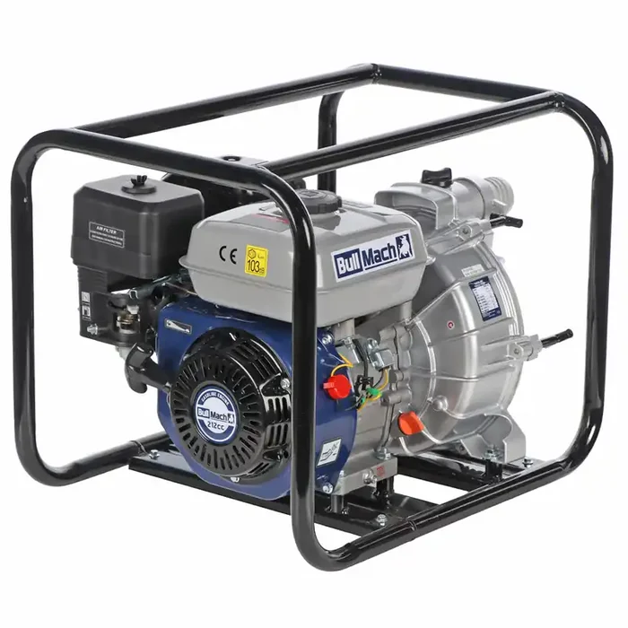 BullMach NERINA 50 – Motopompa a scoppio acque sporche – Raccordi 50 mm