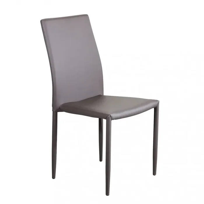 Cammie Stuhl 41x50x91 h cm in braunem Kunstleder