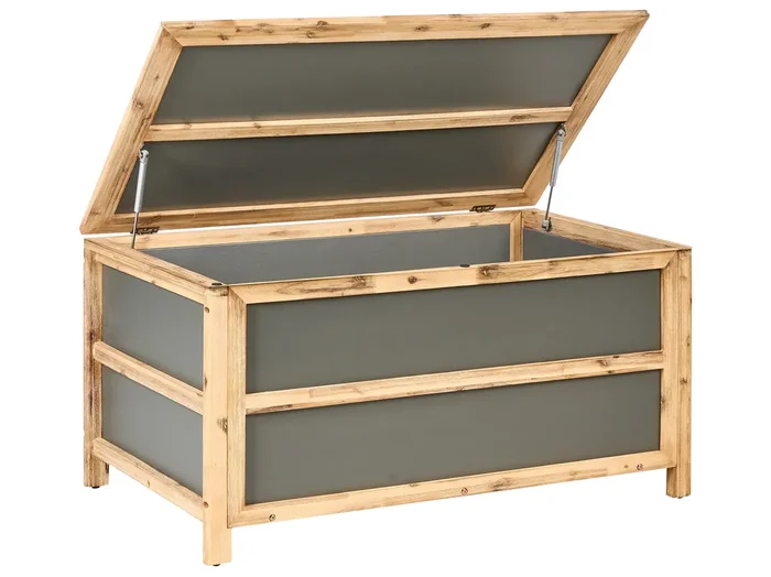 Cesta ACATE Cemento 121 cm 72 cm Grigio