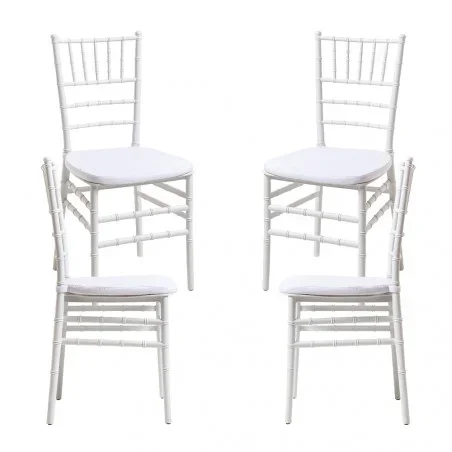 Confezione 4 sedie Leli