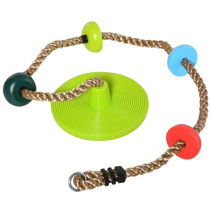 Corda da Arrampicata per Bambini 200×29 cm per Casa e Giardino Verde