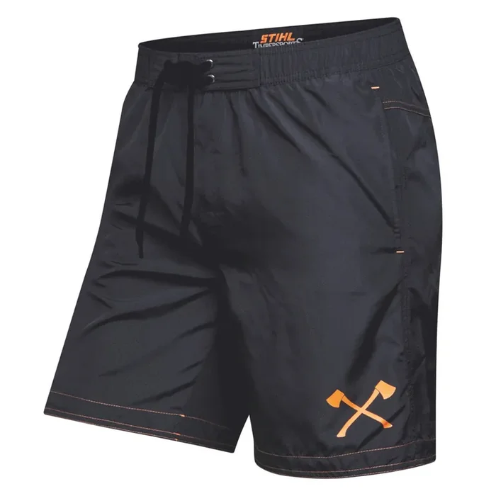 Costume da bagno STIHL TIMBERSPORTS® “KISS MY AXE” – Nero – Taglia XL