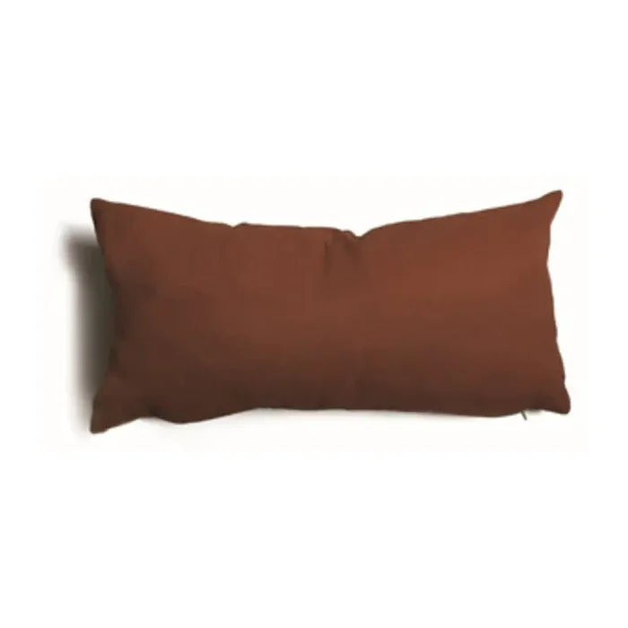CUSCINO DECORATIVO TULIPANO RETTANGOLARE MARRONE 1551