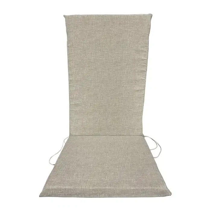 CUSCINO GARDEN SCHIENALE ALTO 120 X 50 CM BEIGE