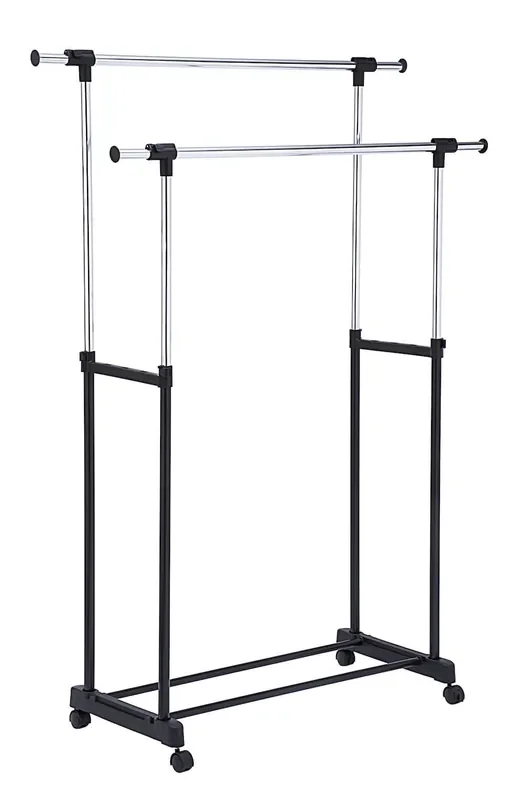 Doppelständer aus Metall und Kunststoff Kapazität 50 kg Tosini AC6317BK