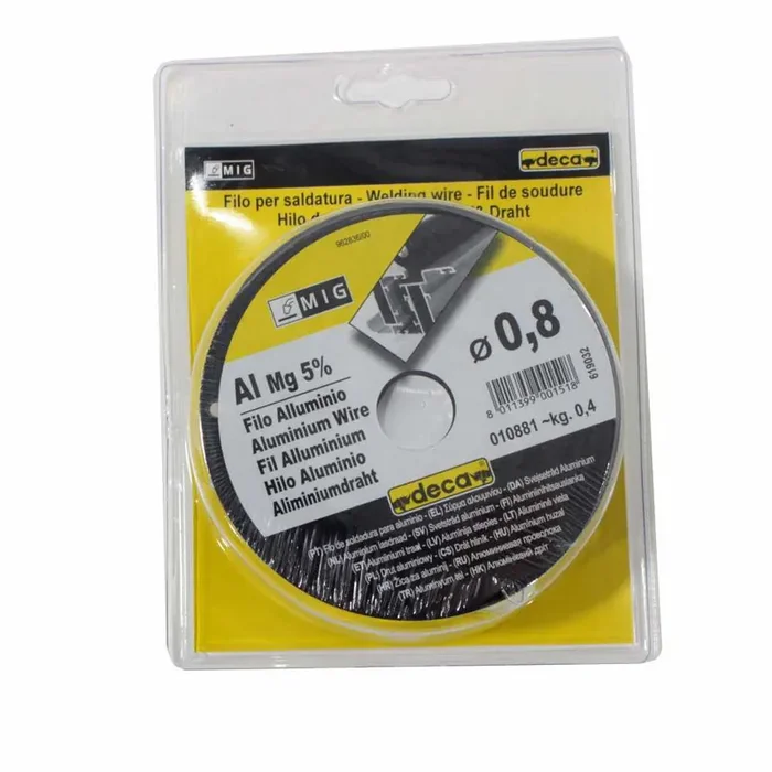 Filo alluminio-mg 5% – diametro 0,8 mm