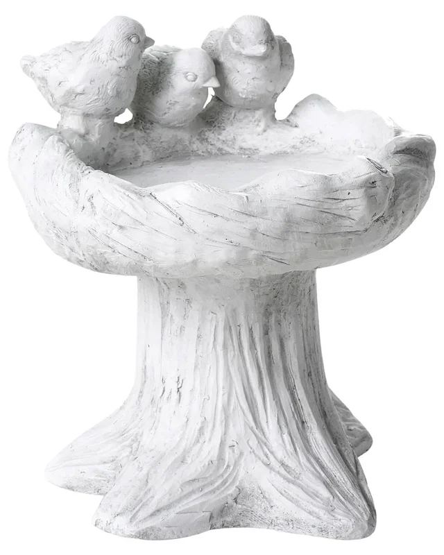 Fontana per uccelli JEZZA uccello Grigio