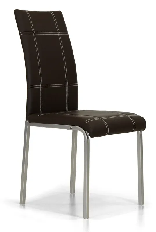 Gepolsterter Stuhl 42x53x94 cm in Kunstleder Kade Caffè