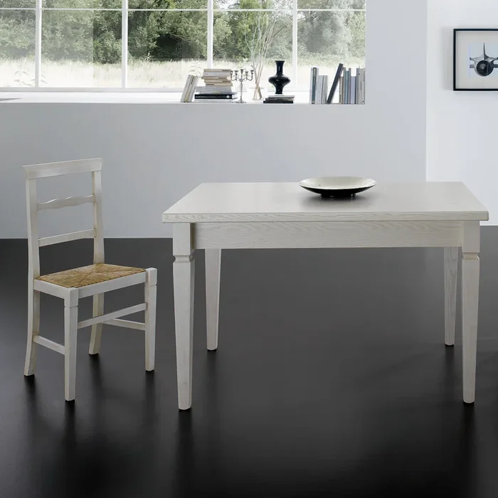 Grisante – Tavolo in legno da cucina allungabile classico – vari modelli