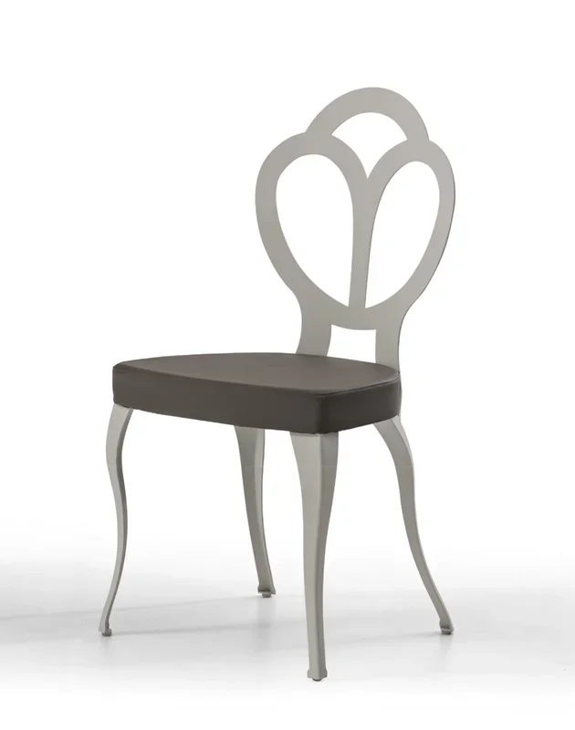 Luisella – Set da 2 Sedia design struttura in metallo cm 45x46x94h – vari colori