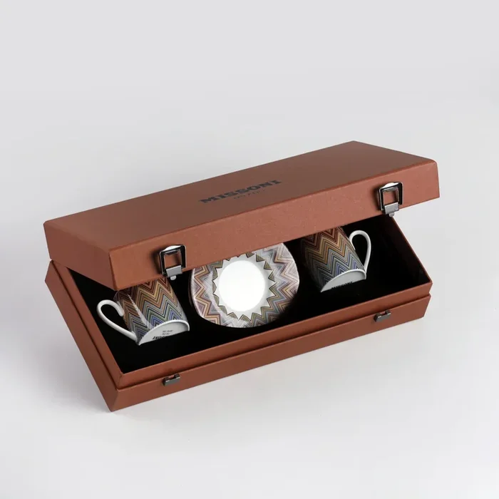 Luxury Box con 2 Tazze da Caffè Zig Zag Jarris 156 – Missoni