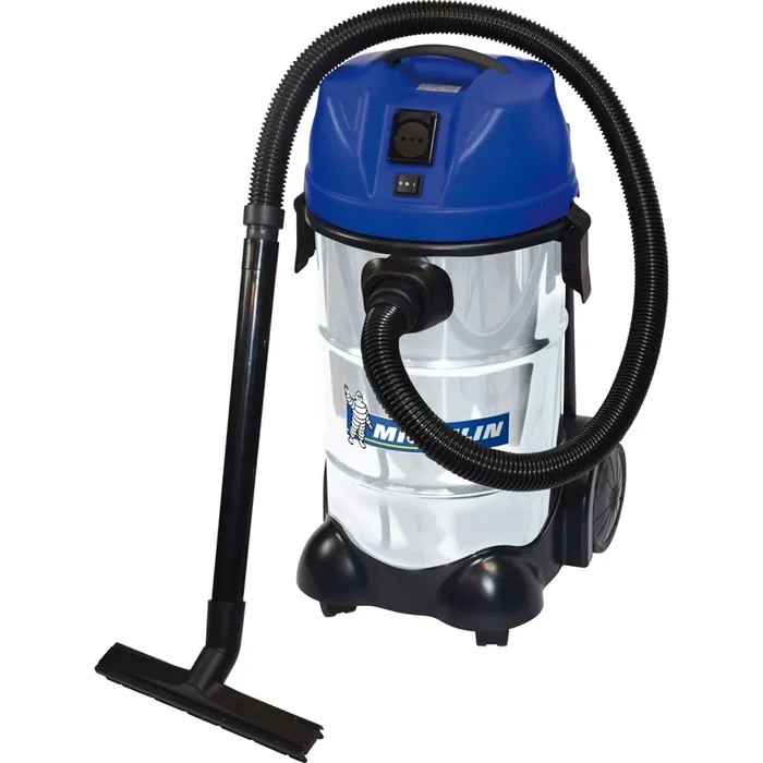 Michelin Bidone aspiratutto professionale in acciaio inox 30 L