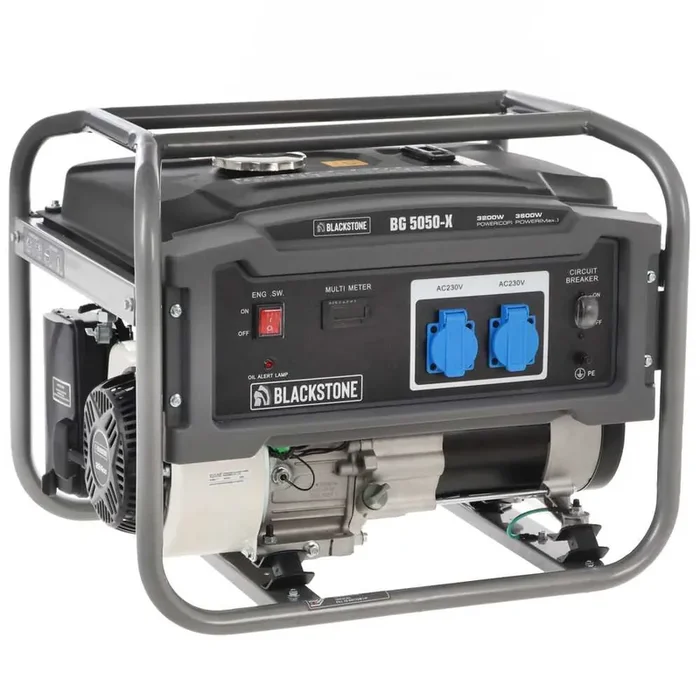 OUTLET – DA ESPOSIZIONE – Blackstone BG 5050-X – Generatore di corrente con AVR 3.6 kw – Continua 3.2 kW Monofase