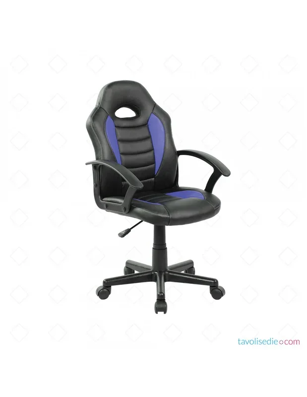 Poltrona Gaming Las Vegas Ragazzino – Nero/Blu | Tavolisedie