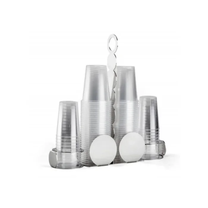 Porta Bicchieri Grande In Acciaio Inox 18/10