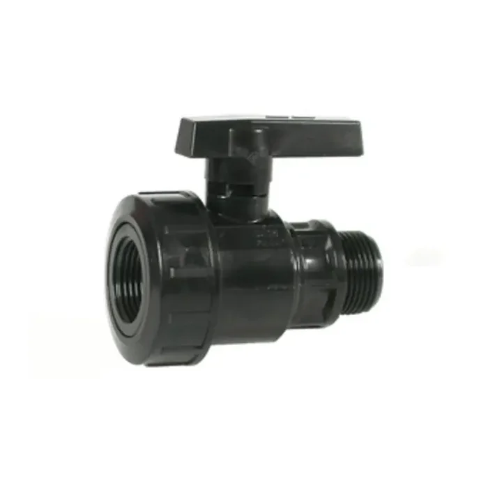 RACCORDO PVC VALVOLA A SFERA 3/4″ MF