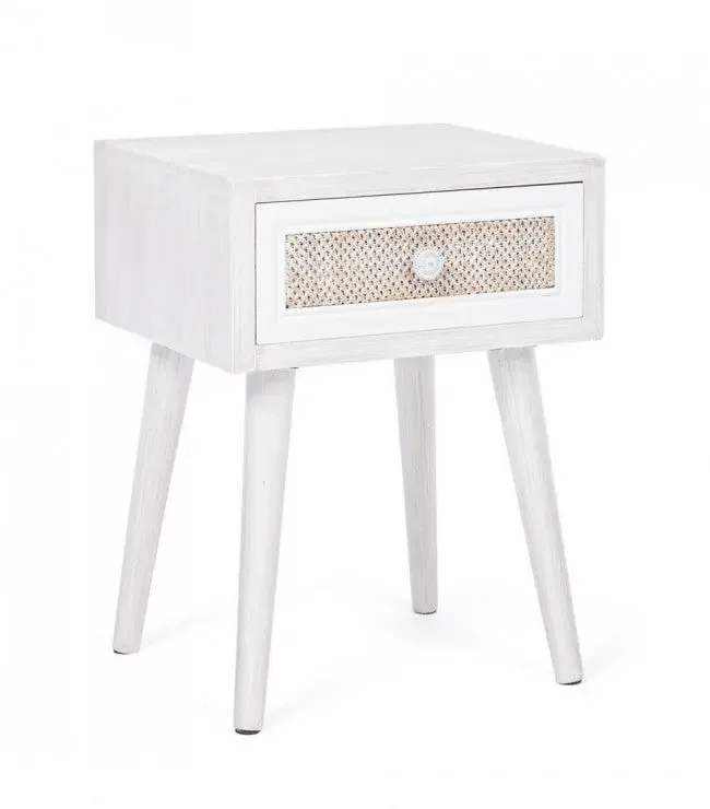 Schrank 1 Schublade Montiel aus Holz