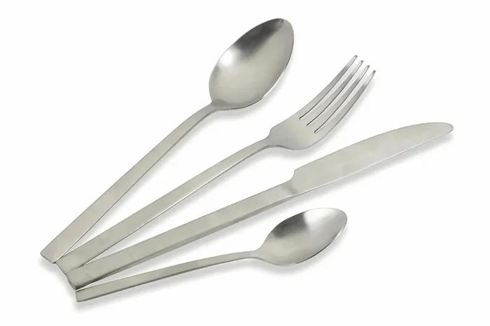 Service Besteckset 24-teilig in mattem Stahl Villa d‘Este Home Tivoli Lexington