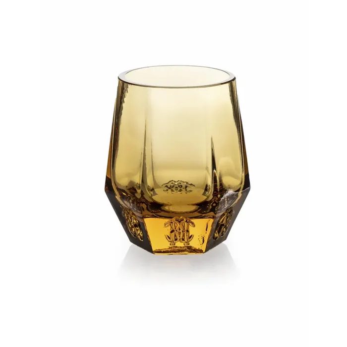 Set 2 Bicchieri Acqua Desert Rose Ambra – Roberto Cavalli