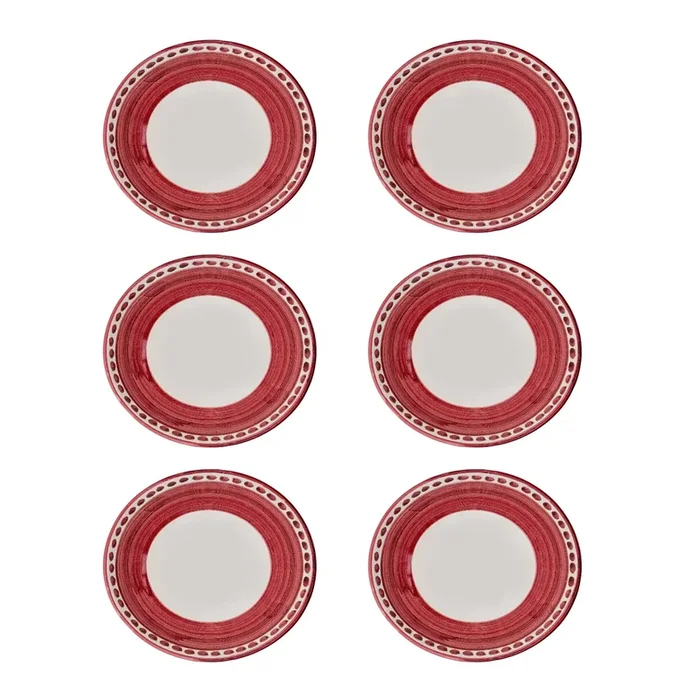Set 6 Ciotole Grandi Rosso Collezione Vietri – Wftb