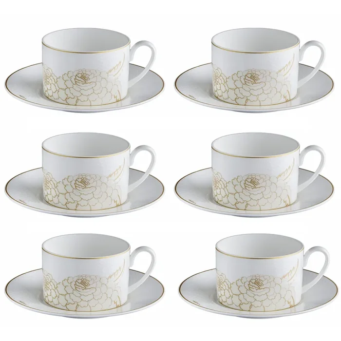 Set 6 Tazze da Tè Blooming Roses – Roberto Cavalli