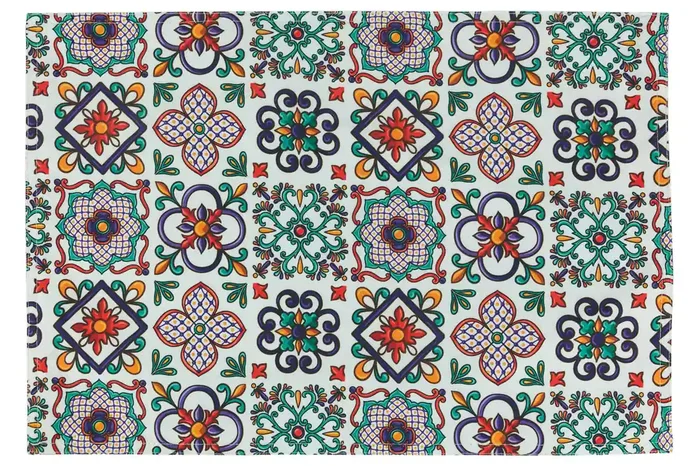 Set mit 12 doppelseitigen Tischsets 48 x 33 cm Villa d‘Este Home Tivoli Riviera Maya