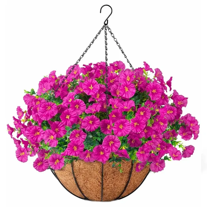 Set Pianta Artificiale Vaso Decorazione Parete Diverse Colorazioni Arredo Casa Giardino