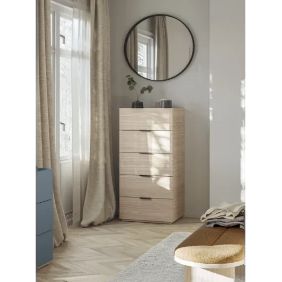 Settimino moderno 5 cassetti Colombini Casa Label