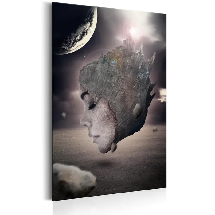 Targa In Metallo – Dark World – Galactic Princess 31x46cm Erroi