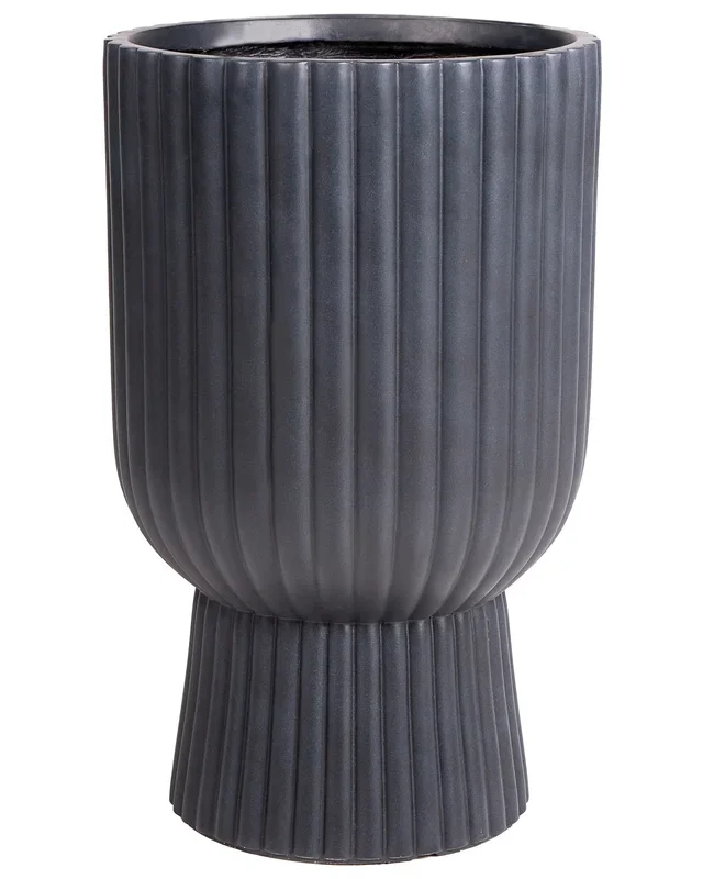 Vaso per piante TAXODIUM 34 cm Grigio grafite