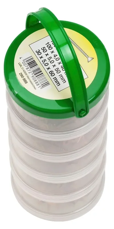 Vite universale a testa svasata LUX-TOOLS impronta PZ Ø 3,5×25 mm 480 pz