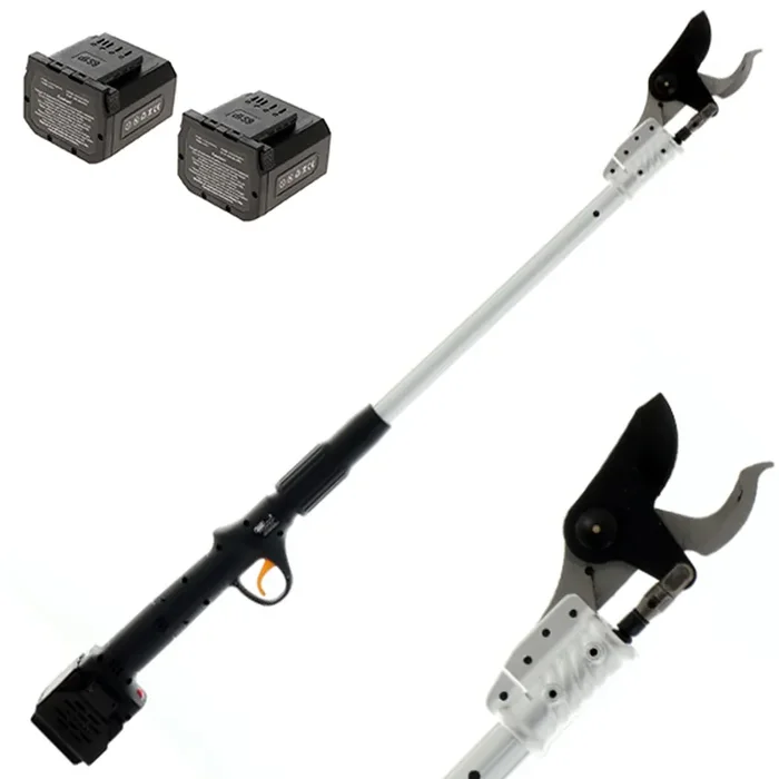 Volpi KV81 – Forbice elettrica da potatura su asta – 2x 21.6V 4Ah