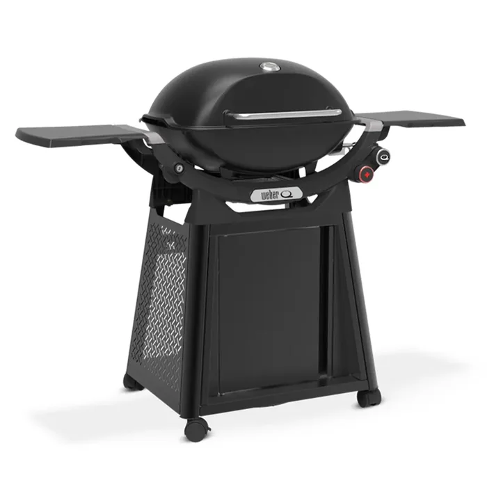 Weber Q3200N+ – Barbecue a gas con carrello Premium – Ripiani laterali