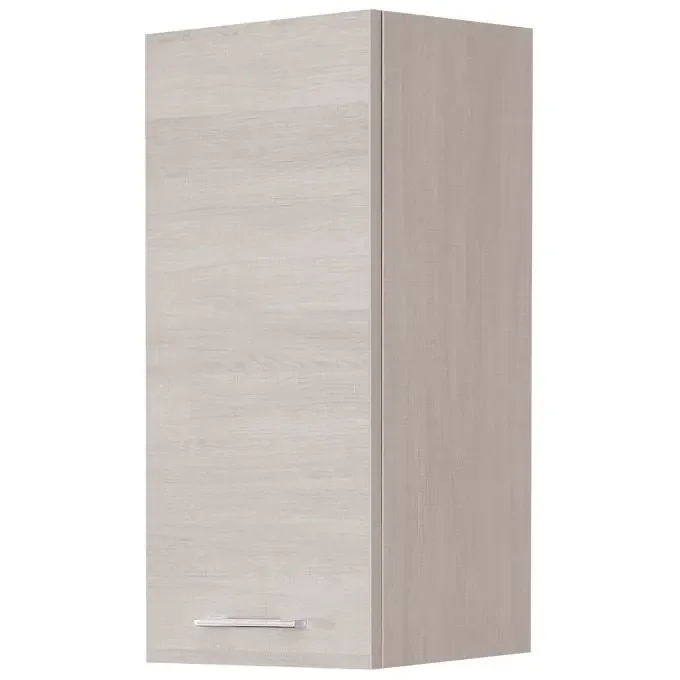 Wohnwand 50 cm Eiche hell